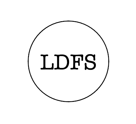 LDFS black logo